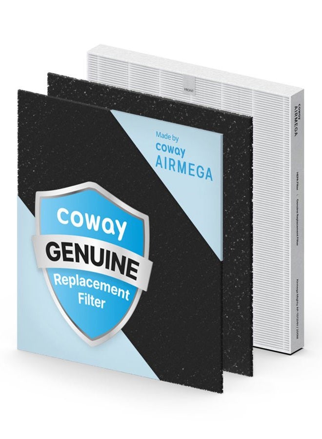 COWAY Airmega AP-1512HH Air Purifier Replacement Filter Set, 1 Count (Pack of 1), White - Image 1